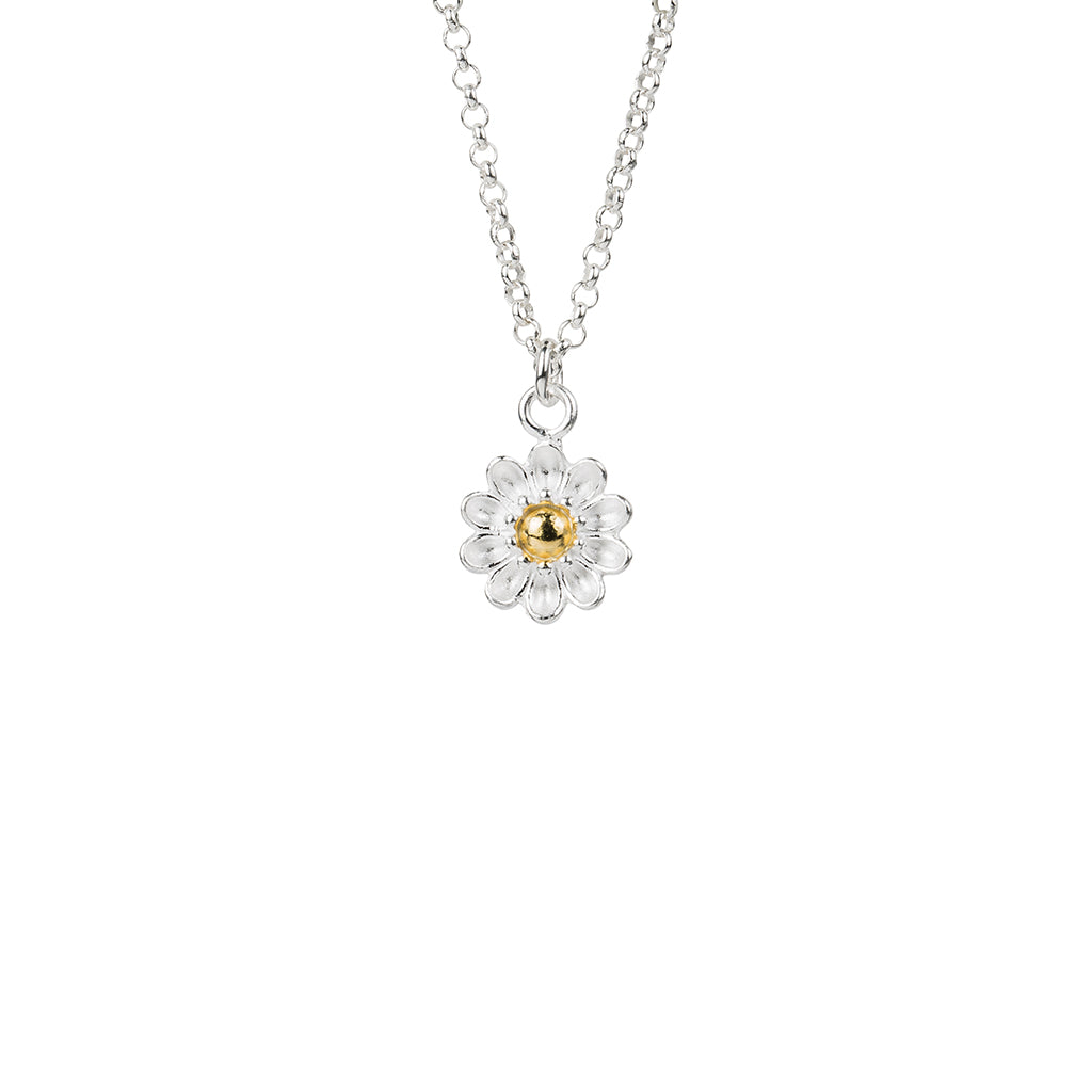 Silver Flower Necklace