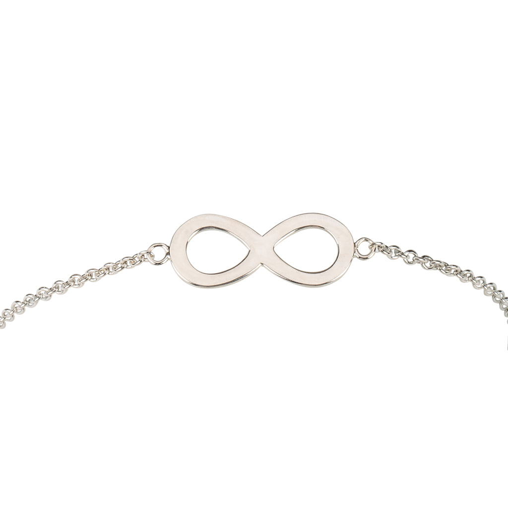 Sterling Silver Infinity Bracelet
