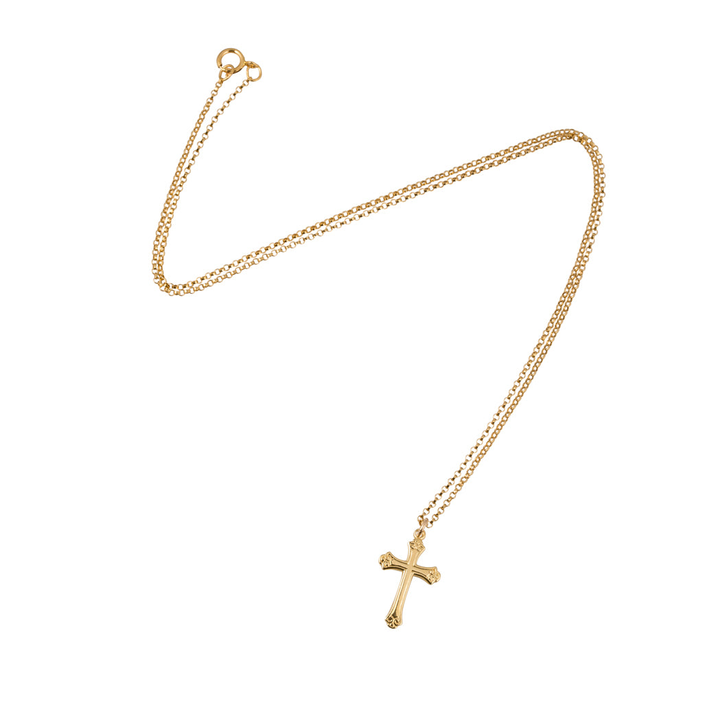 Gold Cross Necklace
