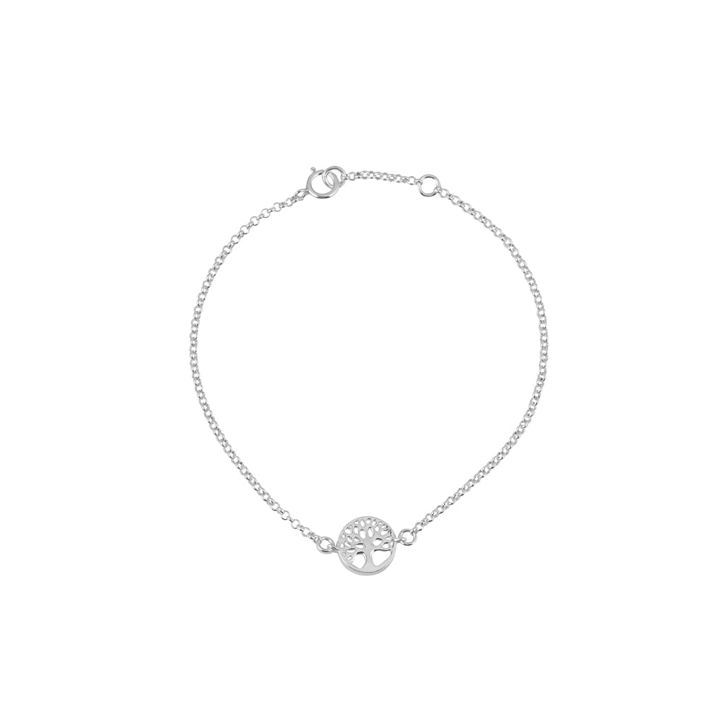 Silver Tree of Life Bracelet