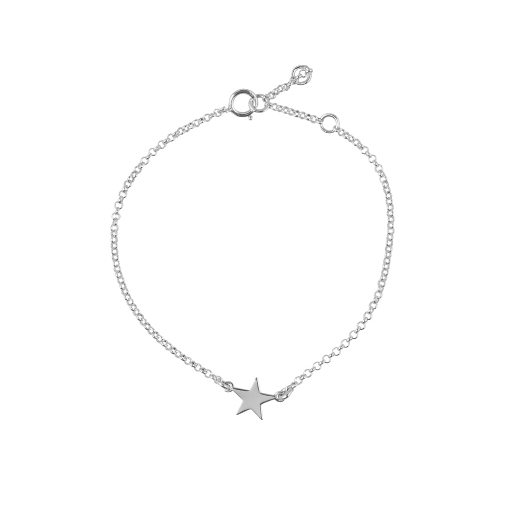 Silver Star Bracelet