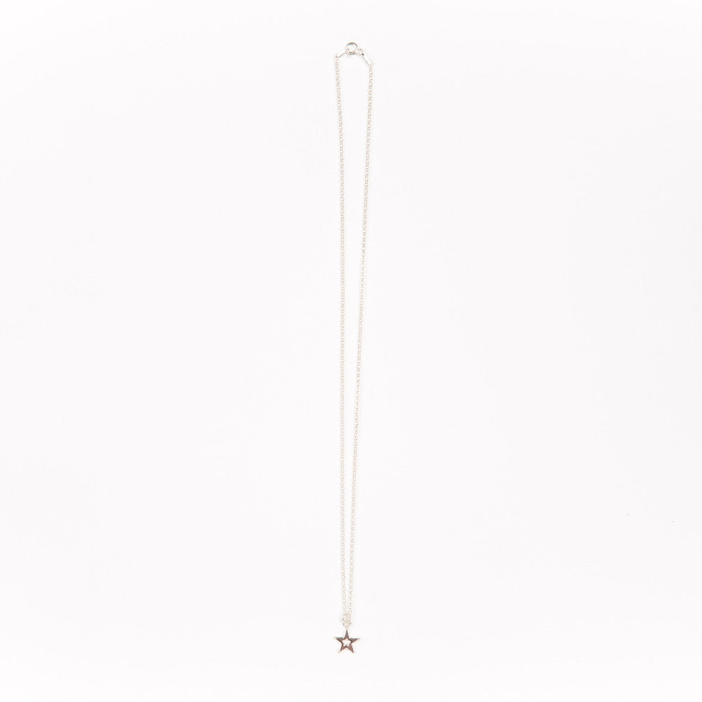 Star Necklace in Silver