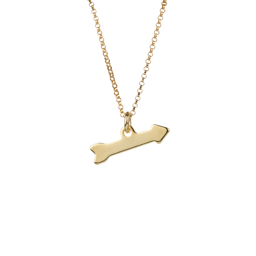 Gold Arrow Necklace