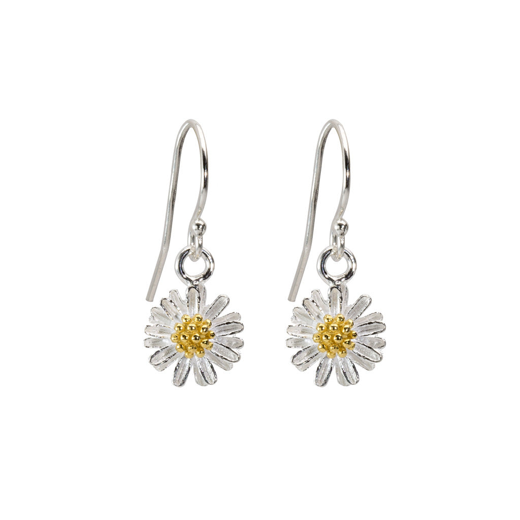 Daisy Silver Earrings