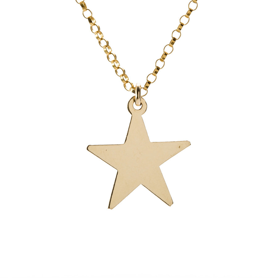 Gold Star Necklace