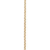 Textured Circle Necklace in Gold