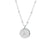 Initial Silver Necklace - Ball chain