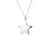 Silver Necklace with Large Star Pendant