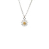 Daisy Necklace in Silver