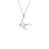 Silver Swallow Necklace