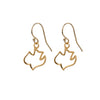 Gold Dove Earrings