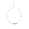 Sterling Silver Daisy Bracelet