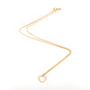 Circle Necklace in Gold