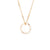 Circle Necklace in Gold