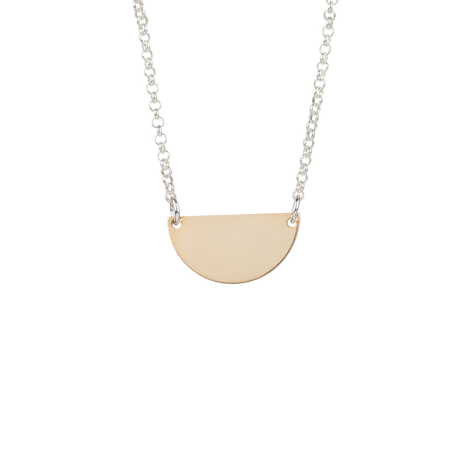 Half Moon Mixed Necklace