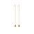 Ear Threader With Tiny Shell