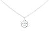 Silver Evil Eye Necklace