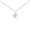 Silver Palm Necklace