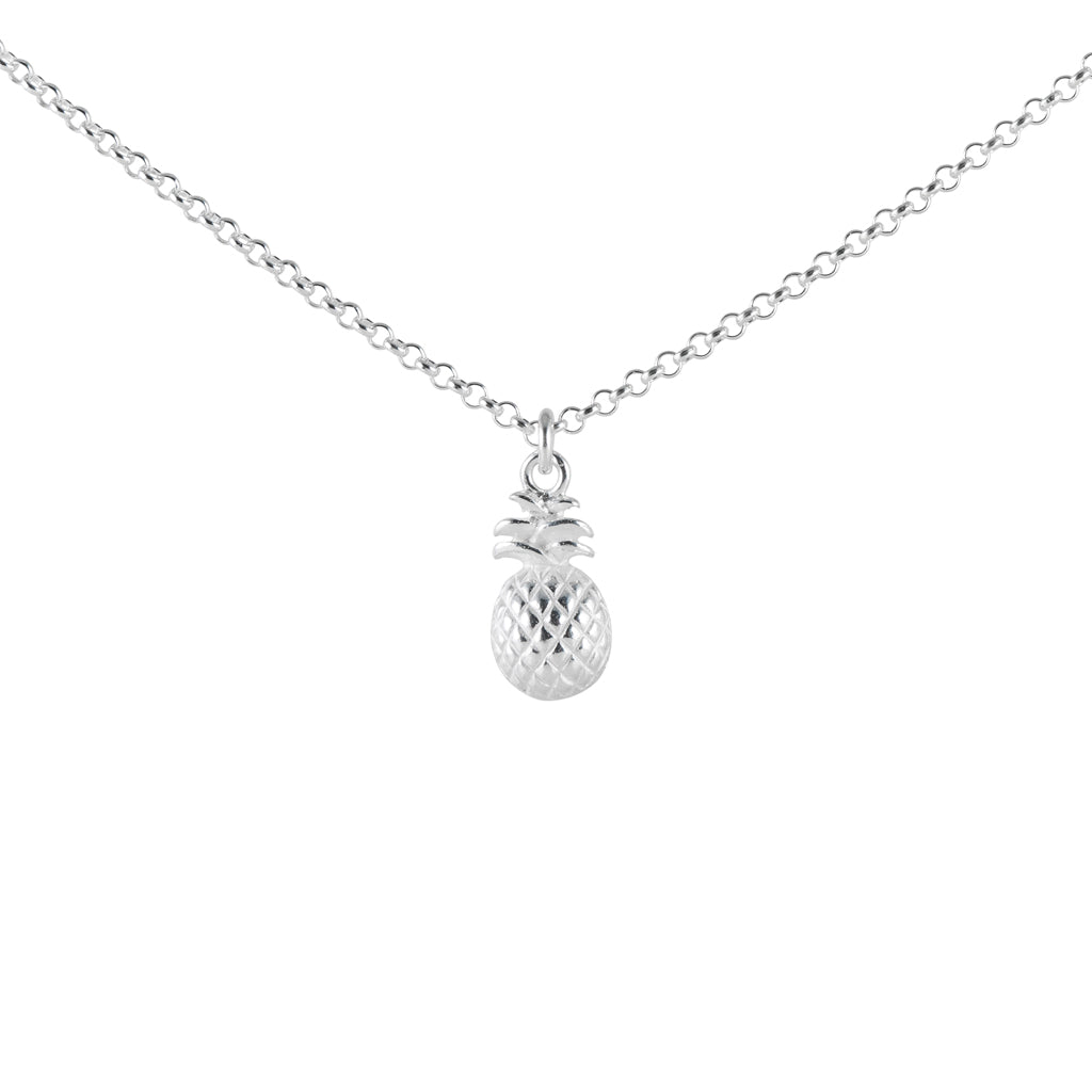 Silver Pineapple Necklace