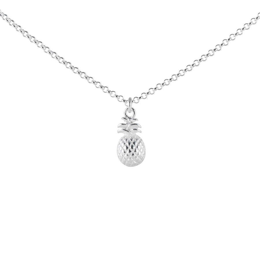 Silver Pineapple Necklace