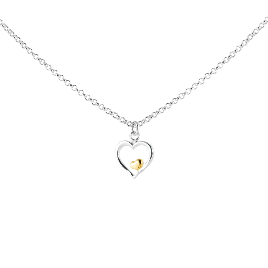 Silver Heart Necklace