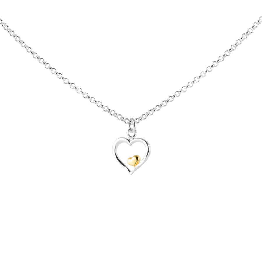 Silver Heart Necklace
