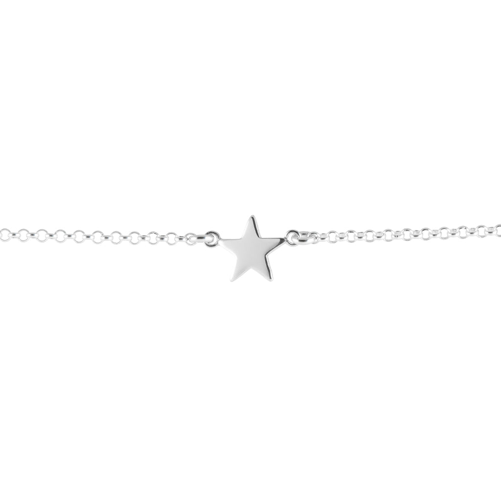 Silver Star Bracelet