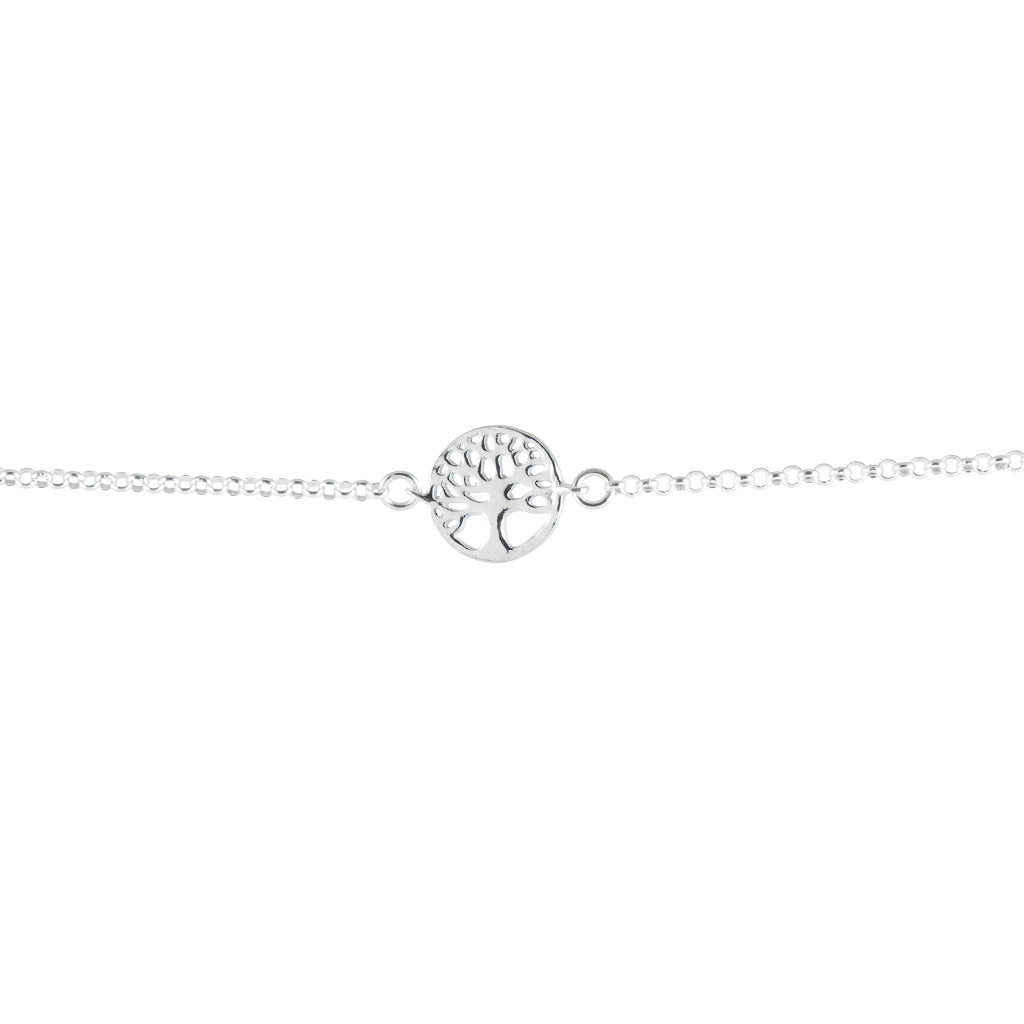 Silver Tree of Life Bracelet