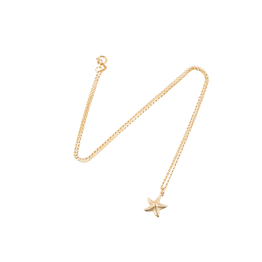 Starfish Necklace in Gold