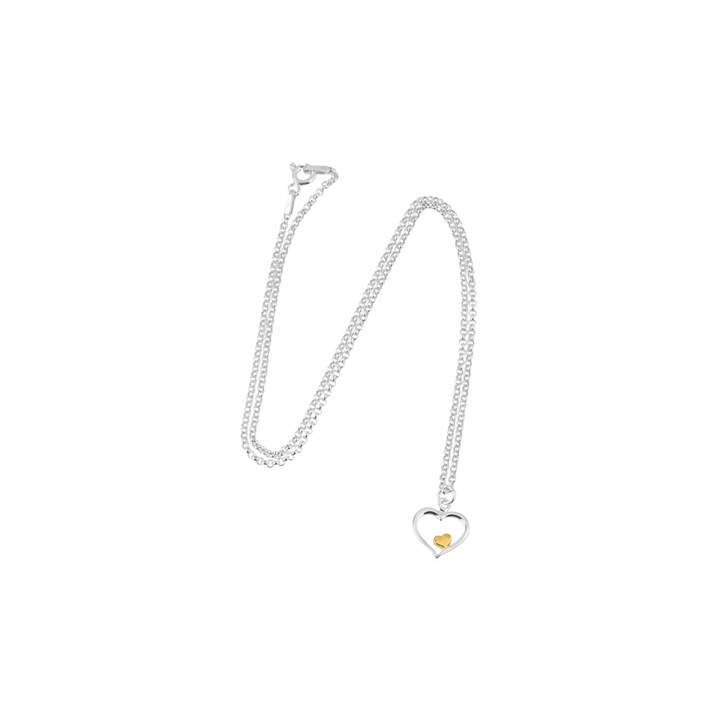 Silver Heart Necklace