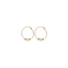 Tiny Mother of Pearl Hoops