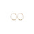 Tiny Mother of Pearl Hoops