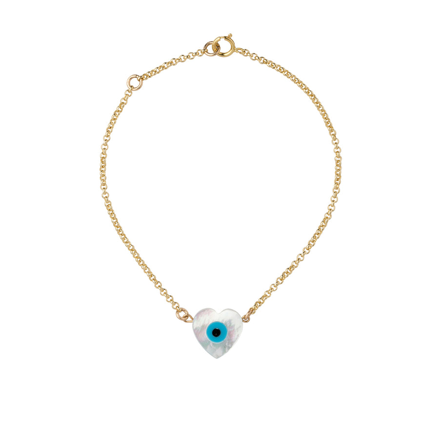 Evil Eye Heart Bracelett