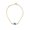 Oval Evil Eye Bracelet
