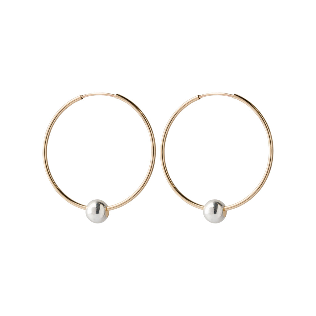Mixed Hoop Earrings