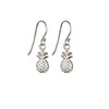 Pineapple Earrings in Silver