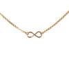 Tiny Infinity Necklace in Gold