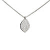 Leaf Necklace in Silver