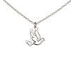 Dove Necklace in Silver