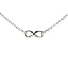 Infinity Necklace in Silver