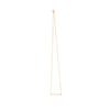 Delicate Gold Bar Necklace