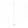 Minimalistic Triangle Necklace in Silver