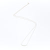 Silver Necklace with Thick curved Tube Bar