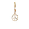 Peace Gold Necklace