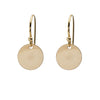 Gold Disc Earrings