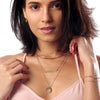 Long Rectangle Bar Necklace